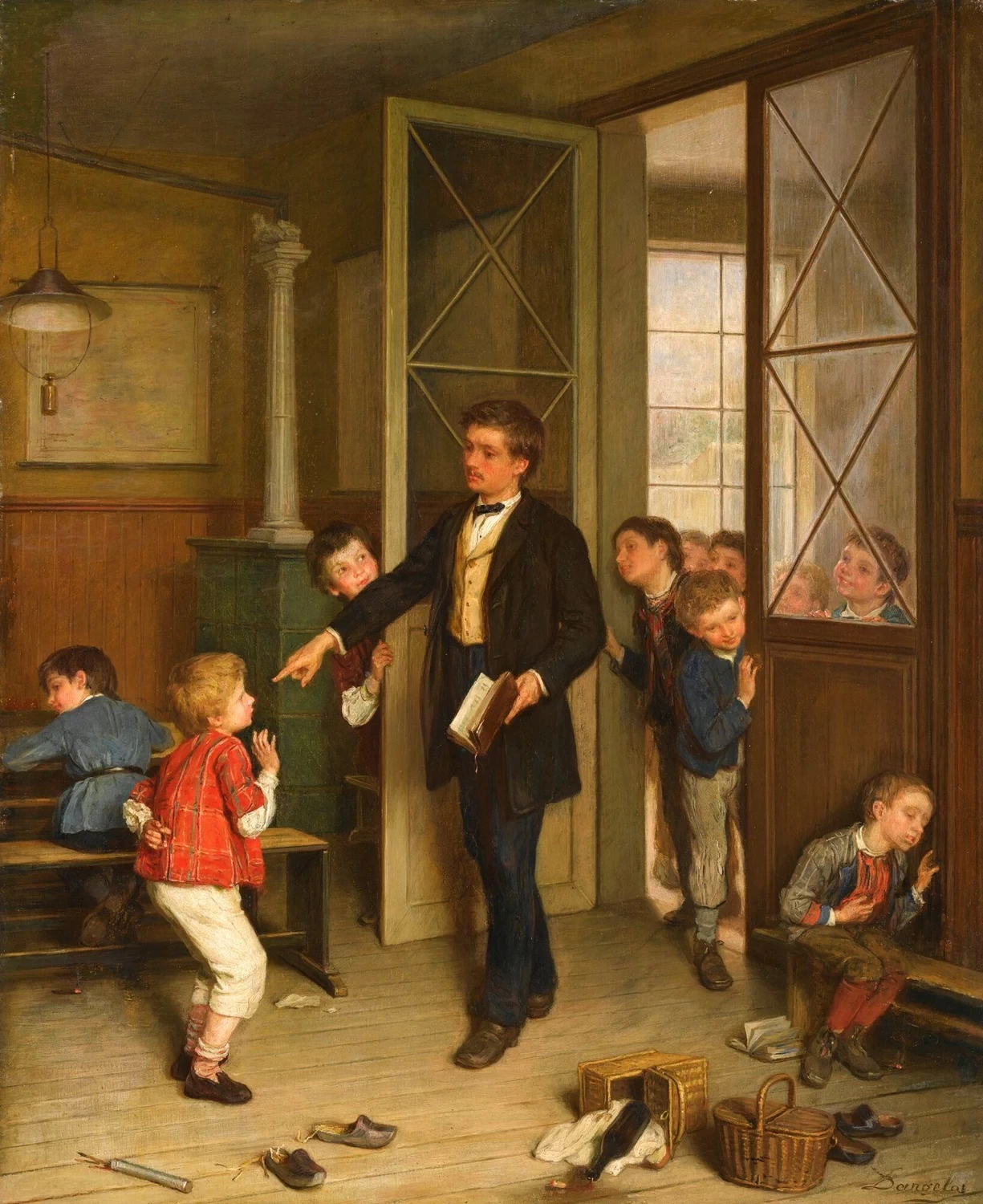 André - Henri Dargelas, Colto in flagrante